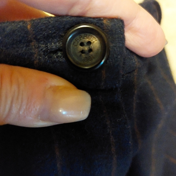 Cerruti 1881 striped  pants size 8 - Picture 8 of 8